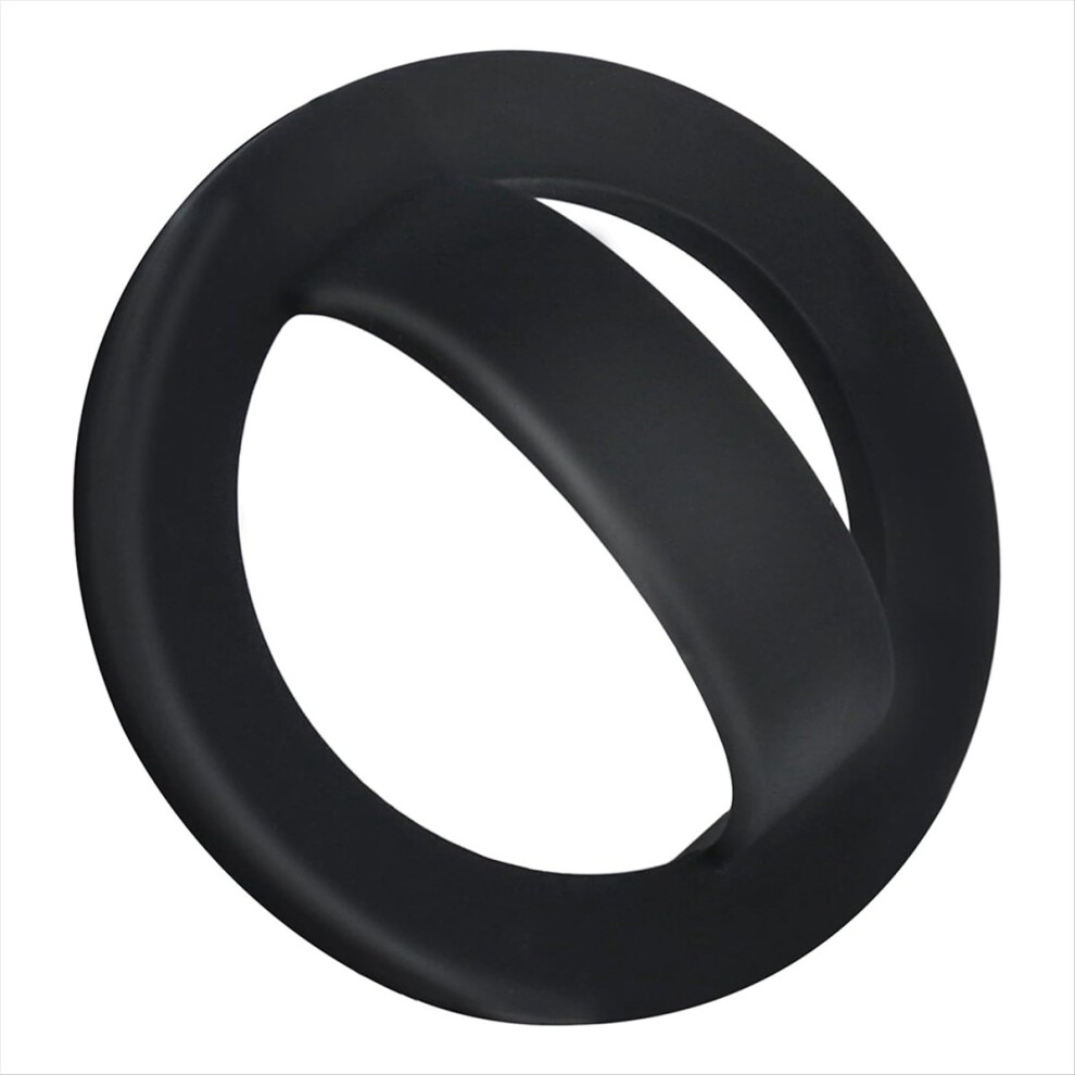 Magnetic Silicone Ring Grip Phone Holder,Rotating Finger Loop Holder,Soft And Portable,Magnetic Bracket Black 4851971839993
