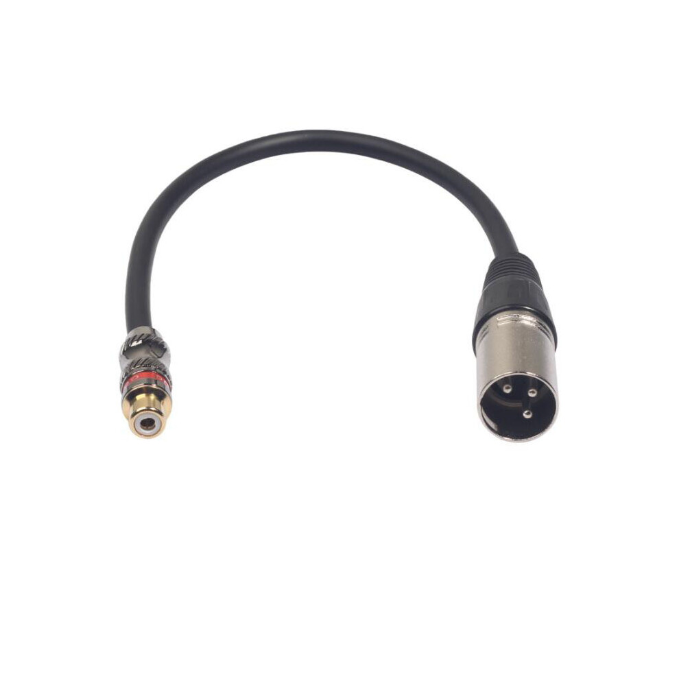 Female To Xlr Male Cable,Xlr Converter Audio Adapter Patch Cable Changer -30Cm 4851971863158