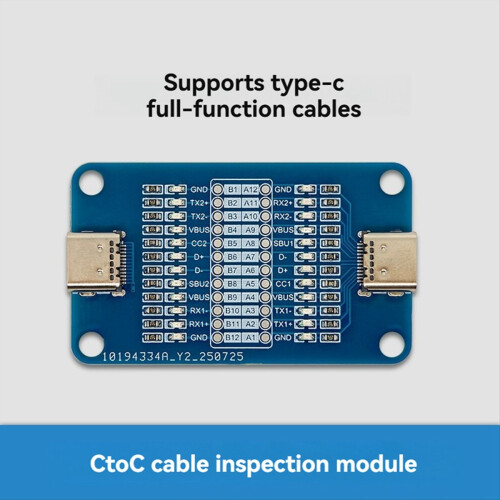 Duales USB-C-Kabeltestmodul mit Batterie 2