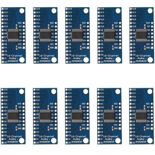 10Pcs 16CH Analogue Multiplexer Module 74HC4067 CD74HC4067 Precise Digital MUX Breakout Board