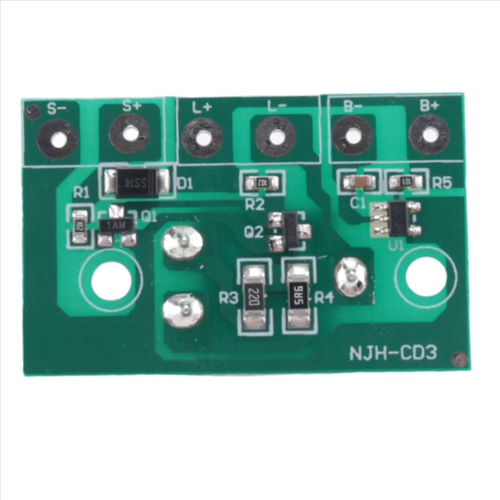 Solar Lawn Light Controller Board 3.7V Lithium Battery Spotlight Circuit With Switch 4851971874581