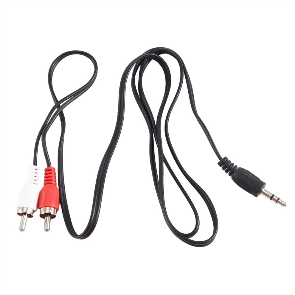 3.5Mm Headphones Plug Jack To 2 X Av Audio Cable 4851971834097