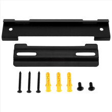 Wandhalterungsset für Solo 5 Soundbar, Cinemate120, inklusive Schrauben und Dübeln, Schwarz