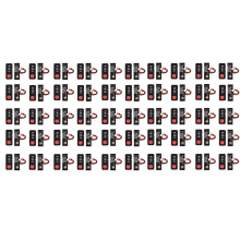 50set18V/21V Electric Drill Battery Indicator LED Display for Lithium Batteries 18650 Capacity Visual Tool