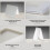 Photography Reflector Foldable V-Flat Light Diffuser Panel for Food and Product Photo Taking 5