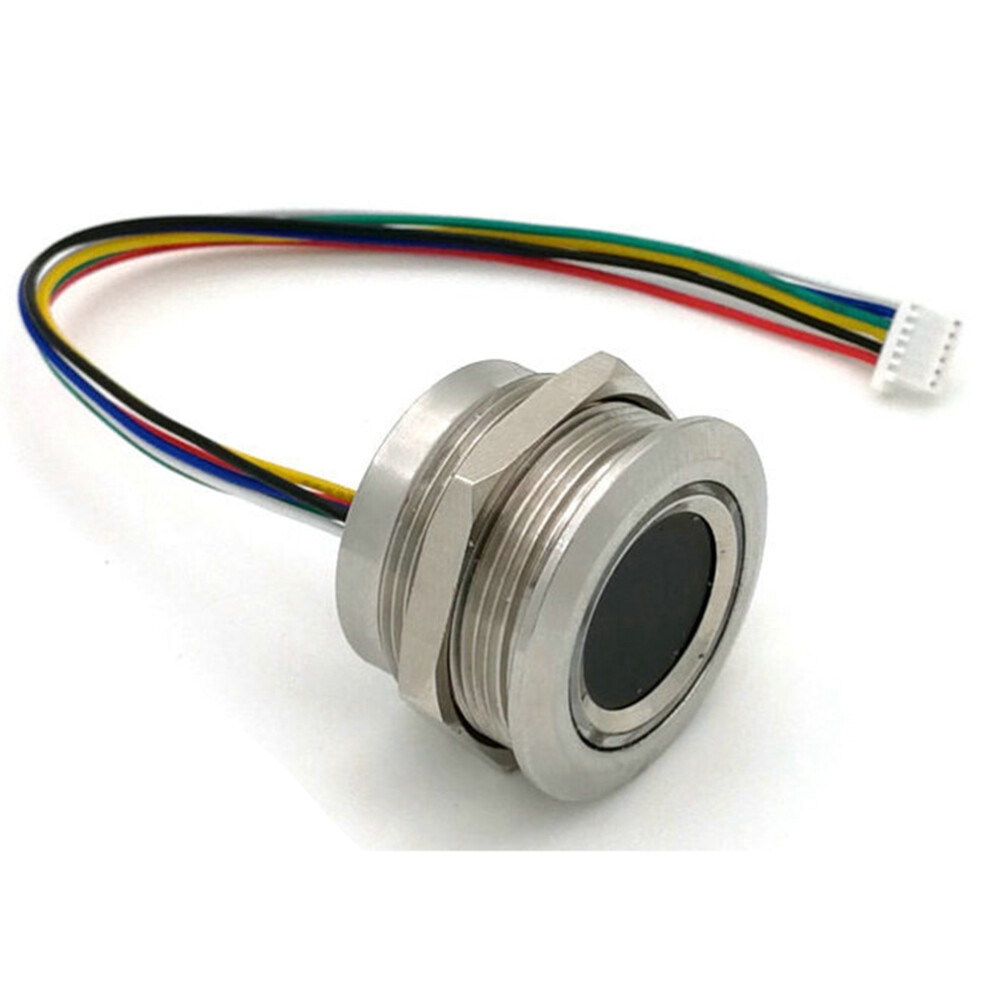 R503 Circular Round Ring Indicator Led Control Dc3.3v Mx1.0-6Pin Capacitive Fingerprint Module Sensor Scanner-19Mm 4851971853517