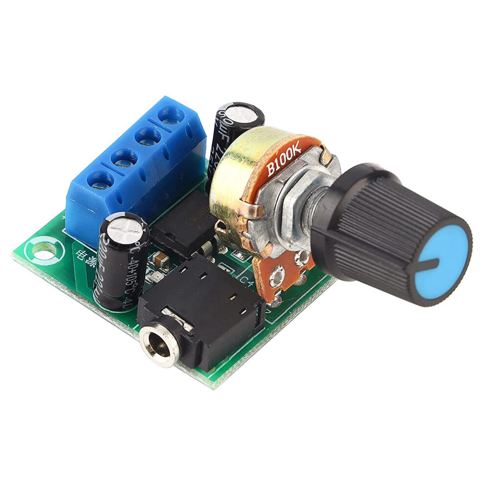 Lm386 Super Mini Amplifier Board, 3V-12V, 0.5W-10W Speaker Low Noise Power Consumption, For Audio System Diy 4851971845864