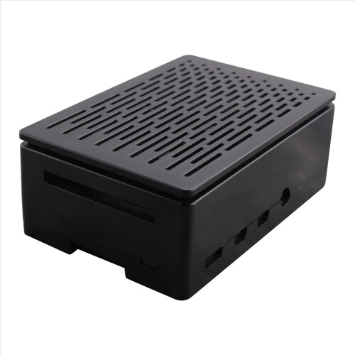 for 4 Case Shell Box Enclosure Installable Cool Fan Aluminum HeatSink 4B 2