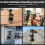 Magnetic Adapter Mount for 3,Adasutable Angle Stand Metal Expansion Frame Clip Cycling/Vlog 2