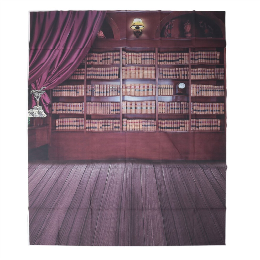 Vintage Library Floor Photography Backdrops Photo Props Studio Background 5X7ft 4851971861147