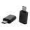 2er-Pack USB-C-auf-Adapter, USB-C-Stecker 3.0-Buchse-Adapter, kompatibel mit Pro ab 2016 9
