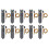 10PCS Capacitive Soil Moisture Sensor Module Corrosion Resistant 3.3-5.5V for Detection Garden Watering 7