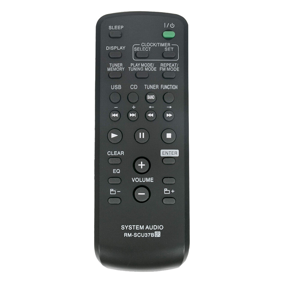 Replace Remote Rm-Scu37b For Mini Hi-Fi Component System -Sh2000 -Bx3 -Bx30r Hcd-Cbx3 Mhc-Ex600 4851971870033