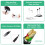 3.5mm Plug Jack to RJ9 for Headset Office Phone Adapter Cable 7