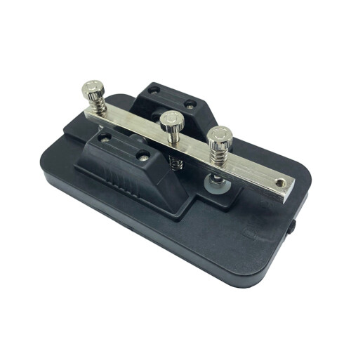Manual CW Key Teaching Telegraph Exerciser with Buzzer Short Wave Radio Morse Code 2
