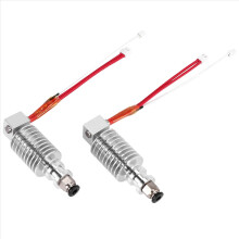 2Pcs V5 J Head Hotend Extruder Hot 0.4mm 3D Printer Parts for I3 1.75mm Filament