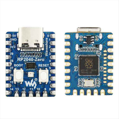 RP2040-Zero Mikrocontroller-Entwicklungsboard mit Dual-Core-Prozessor für Zero, ohne Schweißung 1