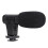Video Microphone On-Camera Mini Condenser Record Interview Vlog Mic for Phone DSLR Camera 3.5mm 1