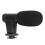 Video Microphone On-Camera Mini Condenser Record Interview Vlog Mic for Phone DSLR Camera 3.5mm 10
