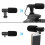 Video Microphone On-Camera Mini Condenser Record Interview Vlog Mic for Phone DSLR Camera 3.5mm 2
