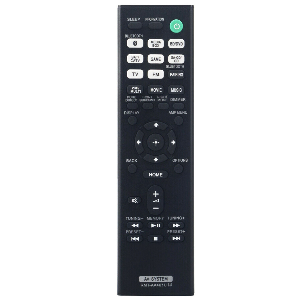 Remote Control -Aa401u For Av Multi Channel Receiver Str-Dh590 Str-Dh790 Ht-X9000f Sawx9000f Saxf9000f 4851971847998