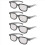4Pcs Polarized Passive 3D Glasses for Cinema IMIX Screen 1