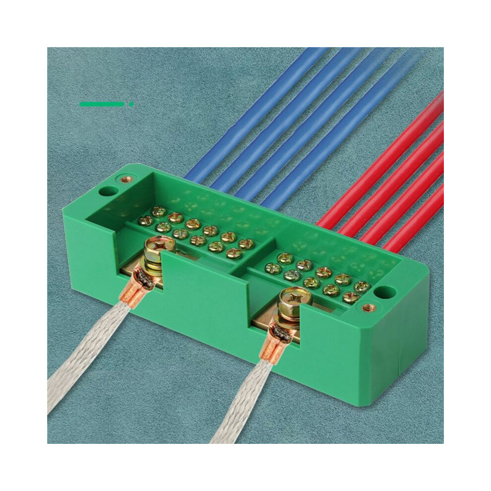 Single Phase 2-In 8 Outgoing Terminal Box Household Distribution Junction Block 220 V(8 Out) 4851971869822