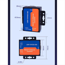 Ethernet-Servermodul - TCP232-302 RS232 zu IP Konverter unterstützt DHCP/DNS