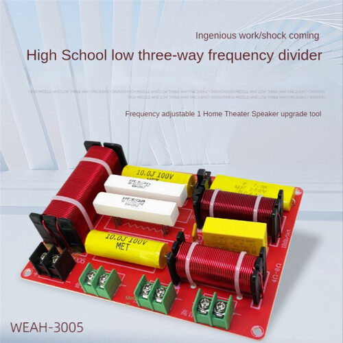 3WAY Audio Speaker Treble Medium 3 Way Frequency Divider Module 2