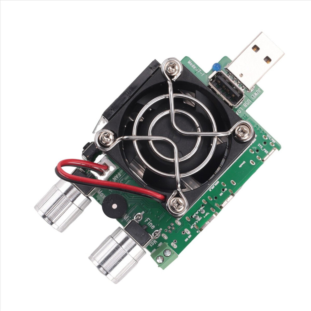 35W Usb Tester Electronic Load Adjustable Constant Current Aging Resistor Voltage Capacity Qc2.0/3.0 4851971874642