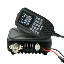 -12 Mini-Mobilfunkgerät FM-Transceiver 25W 200 Kanäle VHF UHF Dualband-Autoradio