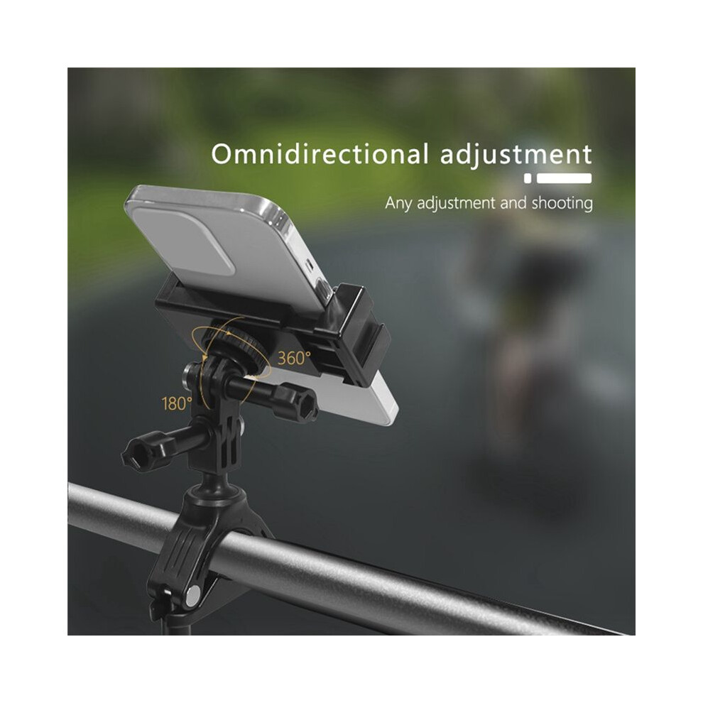 For Gopro11 10 9 Camera Bicycle Mount Bike Motorcycle Bracket Holder For Action Stand Frame Clip,B 4854171157782