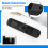 Replacement Smart Remote Control Case for AN-MR21GC MR21N/21GA Magic Silicone Shockproof Cover,Black 8