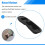 Replacement Smart Remote Control Case for AN-MR21GC MR21N/21GA Magic Silicone Shockproof Cover,Black 5