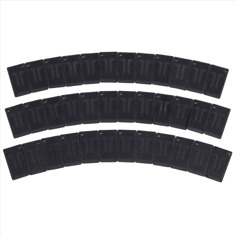 Plastic Shims For Leveling - 36 Piece Jar, Strong And Table Wedges, Diy Levelers Furniture, Table, Chair 4851971879494