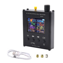 N1201SA+ 137,5 MHz - 2,7 GHz UV-Antennenanalysator SWR-Meter-Tester mit Gehäuse aus Aluminiumlegierung PS100