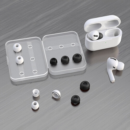 Ear Tips Replacement Silicon Buds with Portable Storage Box for Pro 12 Pieces 2