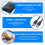 USB Switch KVM HUB 3.0 Switcher for PC Keyboard Mouse Printer 1 Sharing 2 Devices 4