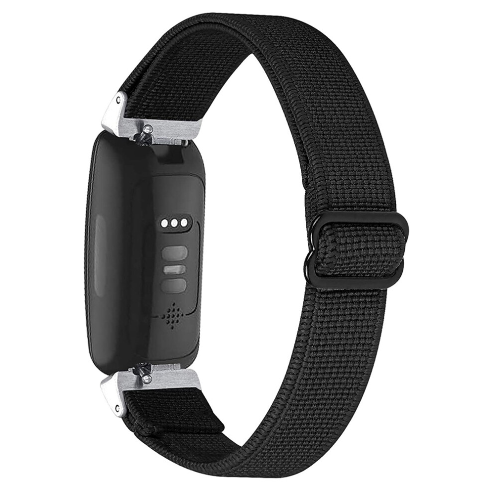 Smart Watch Bands For 2/ Elastic Adjustable Soft Strap Wristbands Replacement Bands(Black) Black 4851971862861