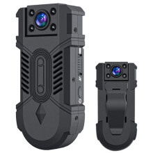1080P HD Mini-Kamera mit Infrarot-Nachtsicht, Bewegungserkennung, 180 drehbar, für Fahrräder geeignet