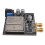 10MHz OCXO Ultra-Stable Low Phase Noise Clock Reference Source Fine-Tuned Sine Square Wave 6