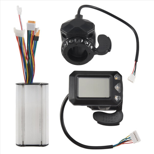 Controller Brake LCD Display 24V 250W Electric Scooter Brushless Motor Bicycle Accessory Set 2