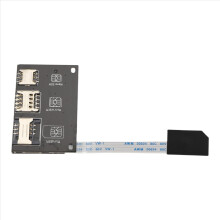 2730 Externes Nano-SIM-Aktivierungswerkzeug Konverter zu Smartcard IC-Kartenverlängerung 4-in-1 für Adapter-Kit