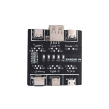 DT3 Data Cable Detection Board USB Tester for IOS Android Type-C Short Circuit On-Off Switching Test Repair