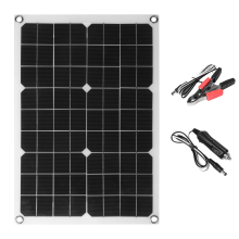 20W 18V Monocrystalline Solar Photovoltaic Panel Environmentally Friendly Portable Charging