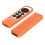 Silicone Remote Protective Case for -TV 4K 2021 Anti-Slip Shockproof Soft Control Case,Orange 7