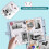 Mini Printer,Portable Pocket Printer,Bluetooth Wireless Smart Thermal Inkless Printer,Smartphone Photo Printer,Blue 4