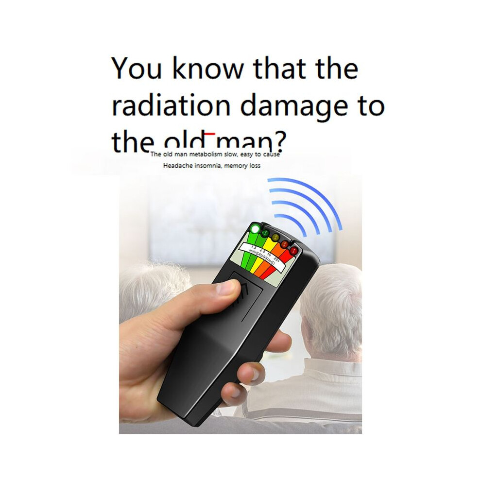 Digital Electromagnetic Field Radiation Tester K2 Handheld 5 Led Gauss Emf Meter For Personal Safety 4854171152091