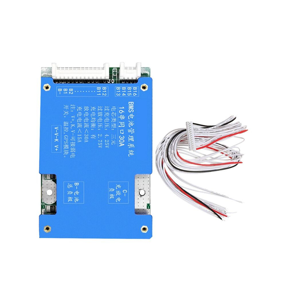 Exogio 16S 60V 30A Protection Board Ternary Lithium Battery With Balance For E-Bike Electric Motorcycle