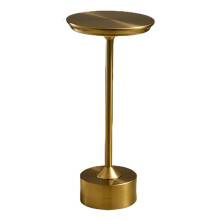 Schlichte Retro-Schreibtischlampe für Restaurant und Bar, Ambientebeleuchtung, Touch-Funktion, USB-Aufladung, Nachtgold